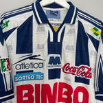 Shop 1999/00 MONTERREY HOME SHIRT (XL) ATETICA, classic football shirts, vintage football shirts & retro soccer jerseys at Cult Kits