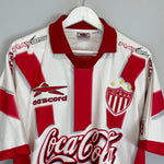 Shop 1999/00 NECAXA #11 HOME SHIRT (L) EESCORD, classic football shirts, vintage football shirts & retro soccer jerseys at Cult Kits