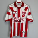 Shop 1999/00 NECAXA #11 HOME SHIRT (L) EESCORD, classic football shirts, vintage football shirts & retro soccer jerseys at Cult Kits