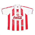 Buy 1999/00 NECAXA 15 HOME SHIRT (L) EESCORD ~ Free worldwide shipping available ~ Authentic Vintage Football Shirts from Cult Kits