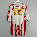 Shop 1999/00 NECAXA HOME SHIRT (XL) EESCORD, classic football shirts, vintage football shirts & retro soccer jerseys at Cult Kits