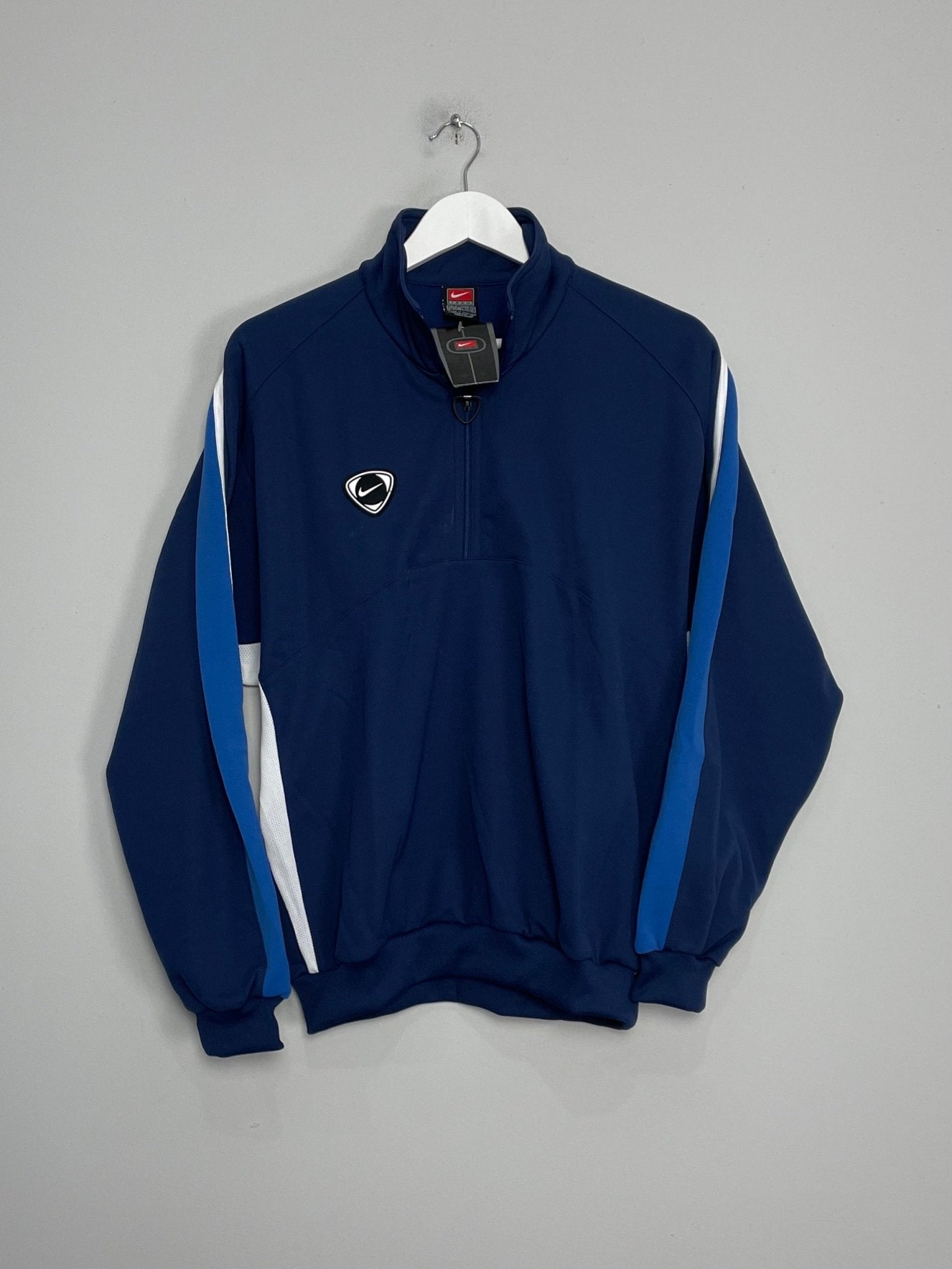 Shop 1999/00 NIKE *BNWT* 1/4 ZIP JACKET (S), classic football shirts, vintage football shirts & retro soccer jerseys at Cult Kits