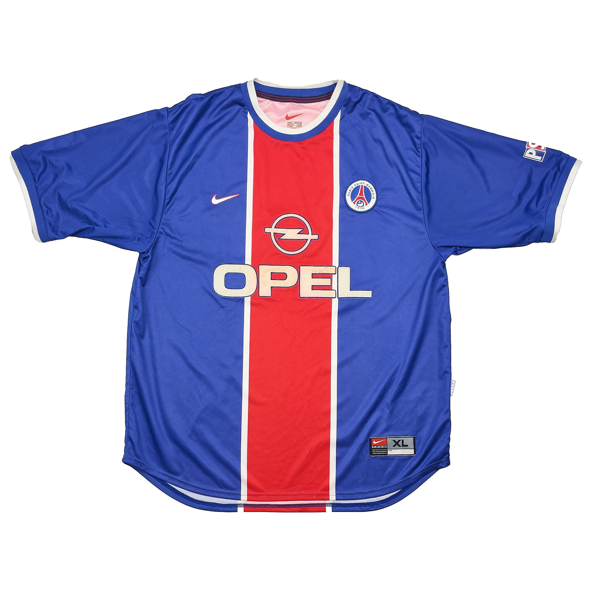 Buy 1999/00 PSG Home Shirt (XL) Nike ~ Free worldwide shipping available ~ Authentic Vintage Football Shirts from Cult Kits