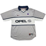 Buy 1999/00 PSG OKOCHA 10 AWAY SHIRT (M) NIKE ~ Free worldwide shipping available ~ Authentic Vintage Football Shirts from Cult Kits