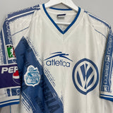 Shop 1999/00 PUEBLA HOME SHIRT (L) ATLETICA, classic football shirts, vintage football shirts & retro soccer jerseys at Cult Kits