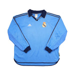 Buy 1999/00 Real Madrid Guti 14 *Player Issue* Third Shirt L/S (XL) Adidas ~ Free worldwide shipping ~ Authentic Vintage Football Shirts from Cult Kits