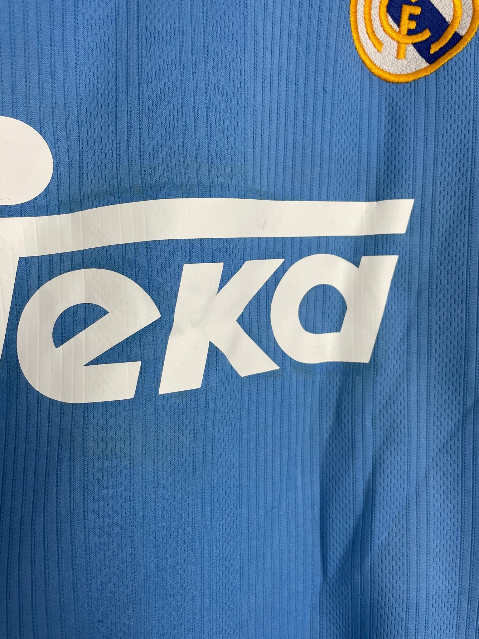 Shop 1999/00 REAL MADRID RAUL #7 AWAY SHIRT (M) ADIDAS, classic football shirts, vintage football shirts & retro soccer jerseys at Cult Kits