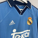 Shop 1999/00 REAL MADRID RAUL #7 AWAY SHIRT (M) ADIDAS, classic football shirts, vintage football shirts & retro soccer jerseys at Cult Kits