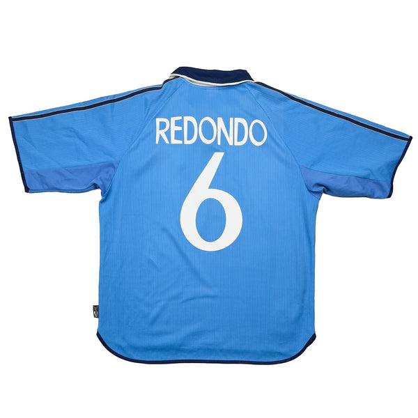  Real Madrid REDONDO 6 ユニフォーム 1999/00 Real Madrid Redondo #6 Third Shirt (L) Adidas – Cult Kits