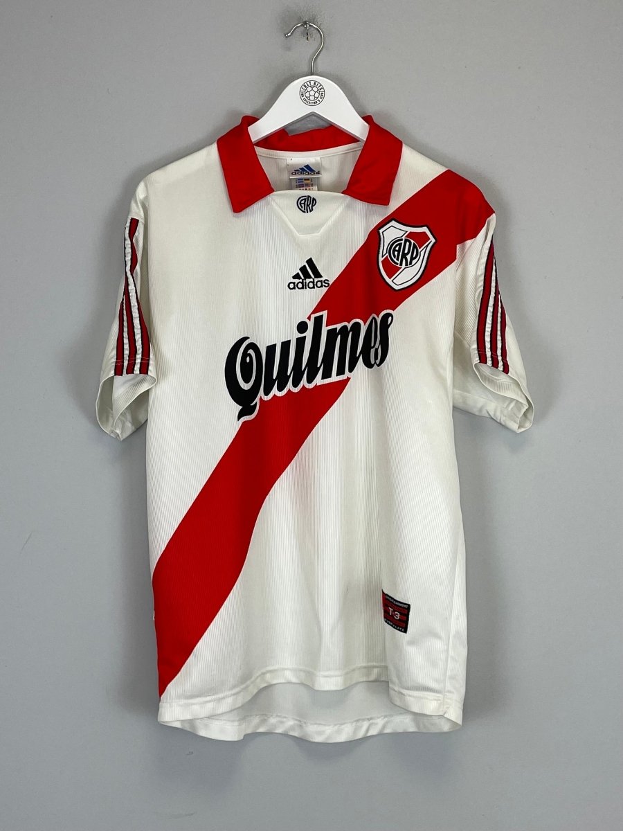1999/00 RIVER PLATE 10 HOME SHIRT (M) ADIDAS - Cult Kits - Medium - Buy Vintage Football Shirts, Authentic Retro Football Shirts For Sale, Classic Football Shirts & Soccer Jersey