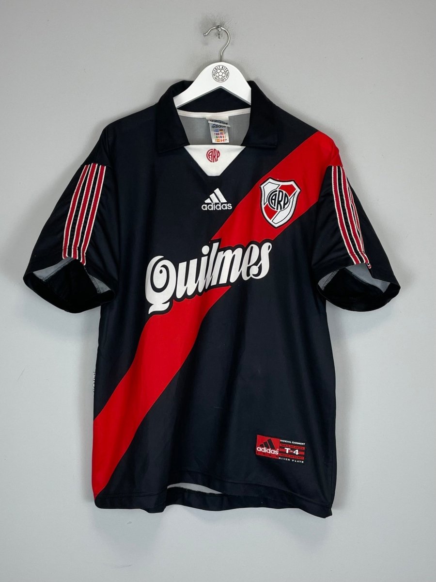 1999/00 RIVER PLATE AWAY SHIRT (L) ADIDAS - Cult Kits - Large - Buy Vintage Football Shirts, Authentic Retro Football Shirts For Sale, Classic Football Shirts & Soccer Jersey