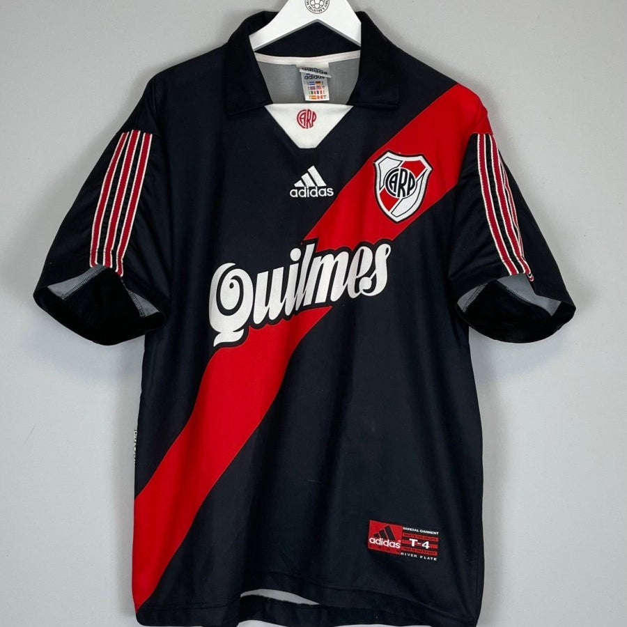 1999/00 RIVER PLATE AWAY SHIRT (L) ADIDAS - Cult Kits - Large - Buy Vintage Football Shirts, Authentic Retro Football Shirts For Sale, Classic Football Shirts & Soccer Jersey