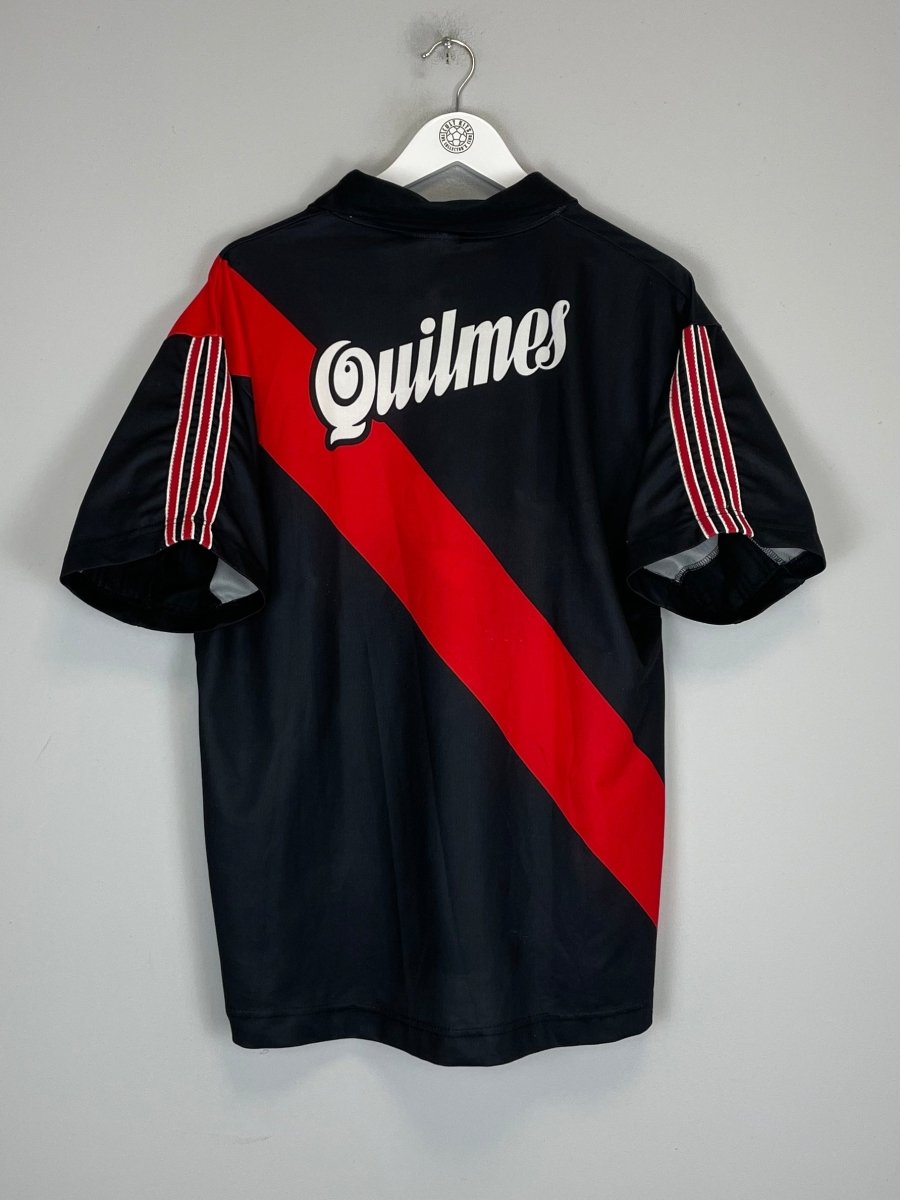 1999/00 RIVER PLATE AWAY SHIRT (L) ADIDAS - Cult Kits - Large - Buy Vintage Football Shirts, Authentic Retro Football Shirts For Sale, Classic Football Shirts & Soccer Jersey