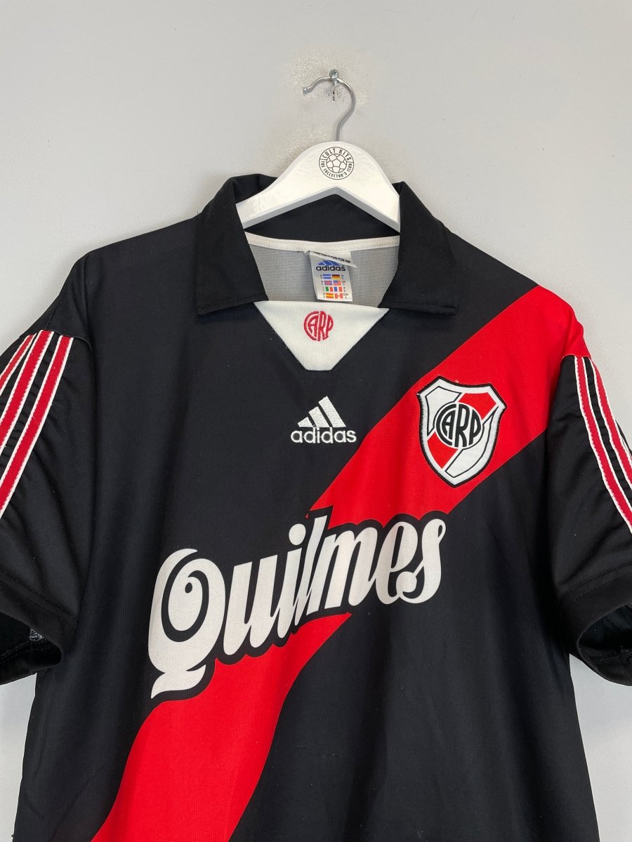 1999/00 RIVER PLATE AWAY SHIRT (L) ADIDAS - Cult Kits - Large - Buy Vintage Football Shirts, Authentic Retro Football Shirts For Sale, Classic Football Shirts & Soccer Jersey