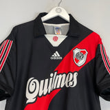 1999/00 RIVER PLATE AWAY SHIRT (L) ADIDAS - Cult Kits - Large - Buy Vintage Football Shirts, Authentic Retro Football Shirts For Sale, Classic Football Shirts & Soccer Jersey