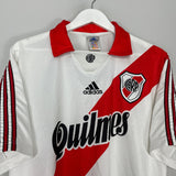 Shop 1999/00 RIVER PLATE HOME SHIRT (L) ADIDAS, classic football shirts, vintage football shirts & retro soccer jerseys at Cult Kits