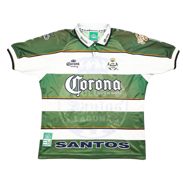 1999/00 Santos Laguna #26 Home Shirt (XL) Corona Sport – Cult Kits