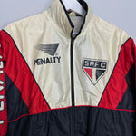 Shop 1999/00 SAO PAULO TRACK JACKET (L) PENALTY, classic football shirts, vintage football shirts & retro soccer jerseys at Cult Kits