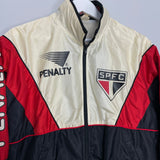 Shop 1999/00 SAO PAULO TRACK JACKET (L) PENALTY, classic football shirts, vintage football shirts & retro soccer jerseys at Cult Kits