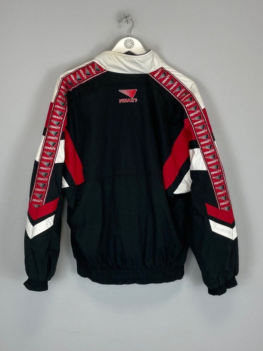 1999/00 SAO PAULO TRACK JACKET (M) PENALTY - Cult Kits - Medium - Buy Vintage Football Shirts, Authentic Retro Football Shirts For Sale, Classic Football Shirts & Soccer Jersey