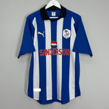 Shop 1999/00 SHEFFIELD WEDNESDAY HOME SHIRT (M) PUMA, classic football shirts, vintage football shirts & retro soccer jerseys at Cult Kits