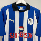 Shop 1999/00 SHEFFIELD WEDNESDAY HOME SHIRT (M) PUMA, classic football shirts, vintage football shirts & retro soccer jerseys at Cult Kits