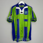 Shop 1999/00 SHONAN BELLMARE HOME SHIRT (L) KAPPA, classic football shirts, vintage football shirts & retro soccer jerseys at Cult Kits