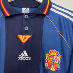 Shop 1999/00 SPAIN AWAY SHIRT (M) ADIDAS, classic football shirts, vintage football shirts & retro soccer jerseys at Cult Kits