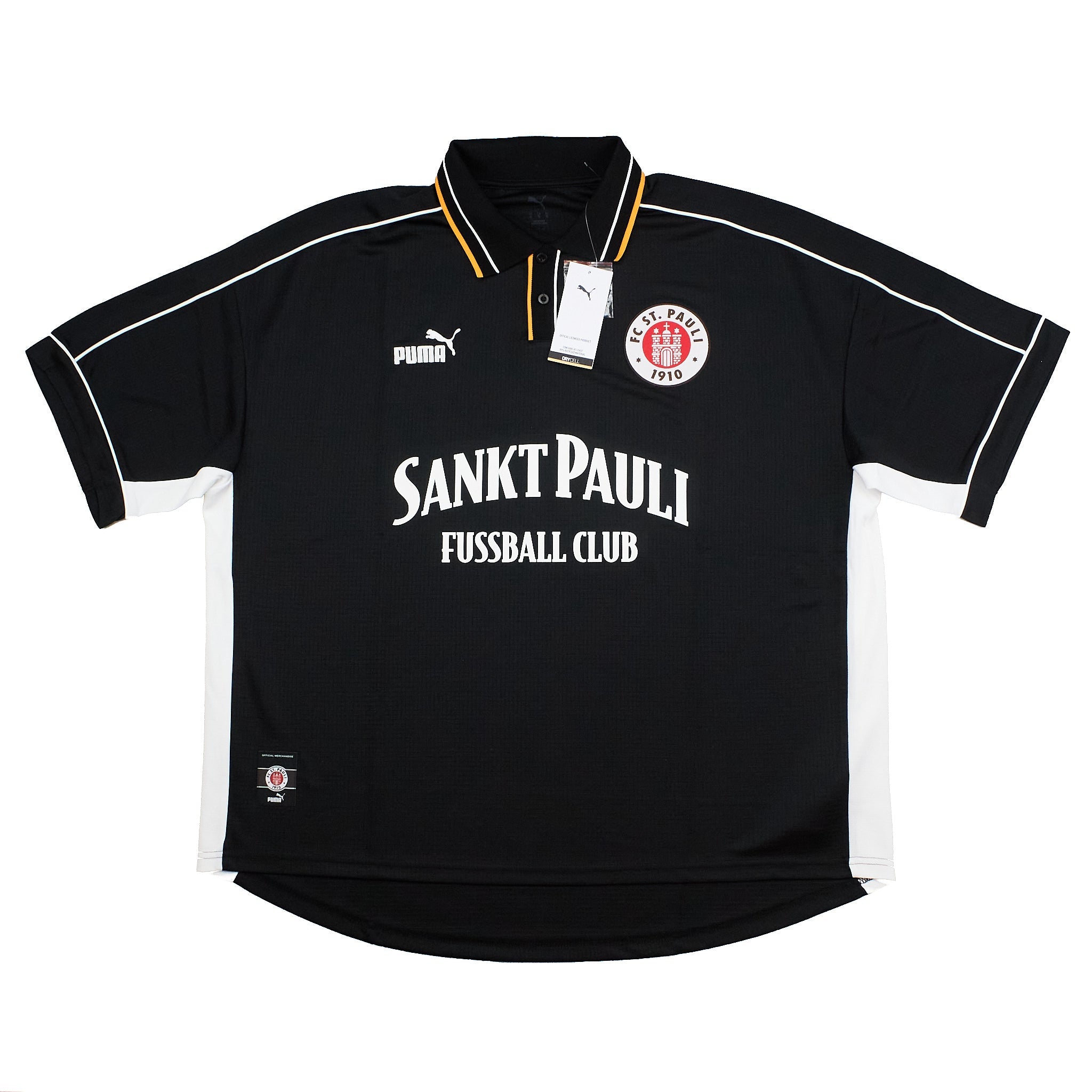Buy 1999/00 St Pauli *Reissue* Away Shirt (XL) Puma ~ Free worldwide shipping ~ Authentic Vintage Football Shirts from Cult Kits