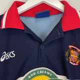 1999/00 SUNDERLAND AWAY SHIRT (L) ASICS - Cult Kits - Large - Buy Vintage Football Shirts, Authentic Retro Football Shirts For Sale, Classic Football Shirts & Soccer Jersey