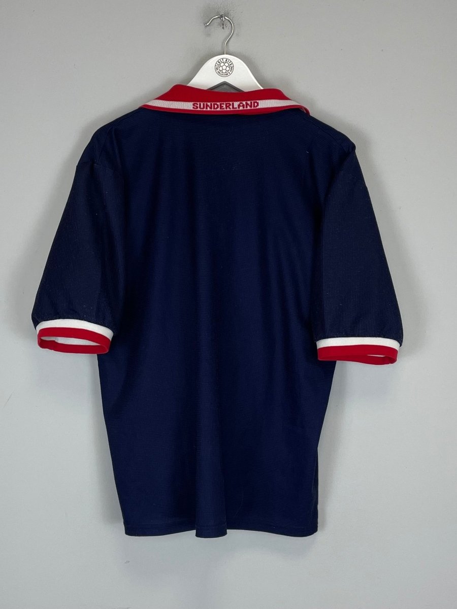 1999/00 SUNDERLAND AWAY SHIRT (L) ASICS - Cult Kits - Large - Buy Vintage Football Shirts, Authentic Retro Football Shirts For Sale, Classic Football Shirts & Soccer Jersey