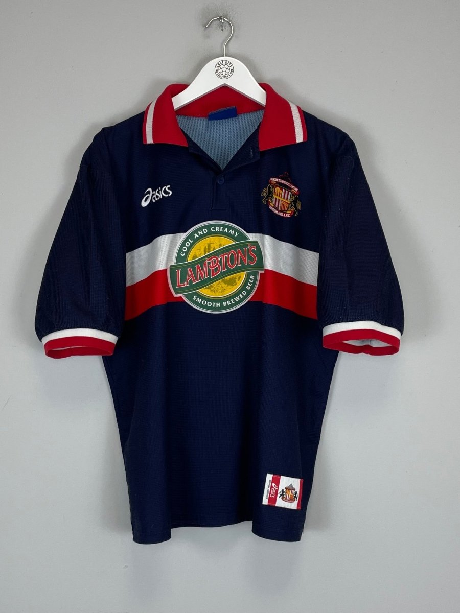1999/00 SUNDERLAND AWAY SHIRT (L) ASICS - Cult Kits - Large - Buy Vintage Football Shirts, Authentic Retro Football Shirts For Sale, Classic Football Shirts & Soccer Jersey