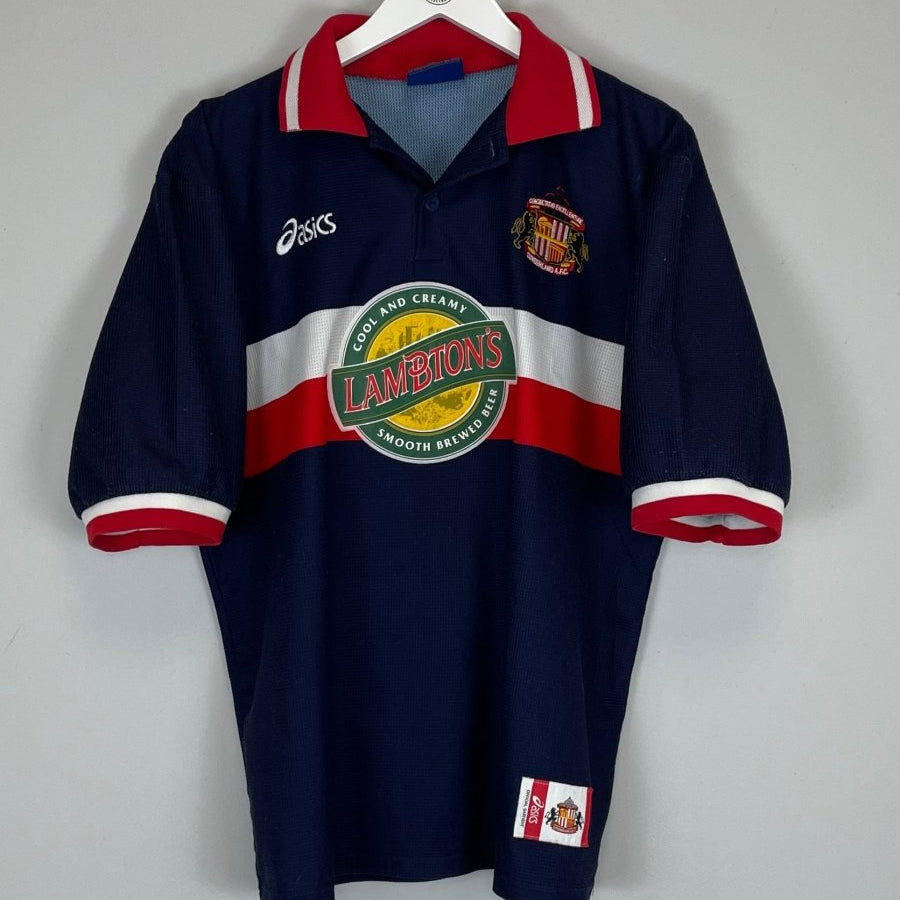 1999/00 SUNDERLAND AWAY SHIRT (L) ASICS - Cult Kits - Large - Buy Vintage Football Shirts, Authentic Retro Football Shirts For Sale, Classic Football Shirts & Soccer Jersey