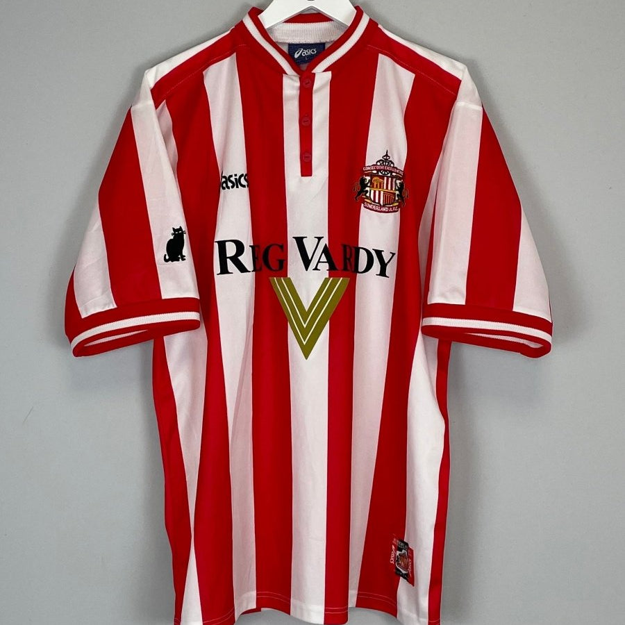 1999/00 SUNDERLAND HOME SHIRT (L) ASICS - Cult Kits - Large - Buy Vintage Football Shirts, Authentic Retro Football Shirts For Sale, Classic Football Shirts & Soccer Jersey