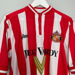Shop 1999/00 SUNDERLAND HOME SHIRT (L) ASICS, classic football shirts, vintage football shirts & retro soccer jerseys at Cult Kits