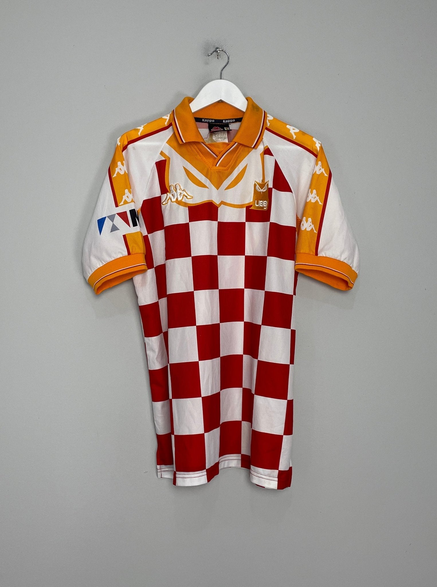 Shop 1999/00 TECOS FC HOME SHIRT (L) KAPPA, classic football shirts, vintage football shirts & retro soccer jerseys at Cult Kits