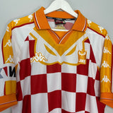 Shop 1999/00 TECOS FC HOME SHIRT (XL) KAPPA, classic football shirts, vintage football shirts & retro soccer jerseys at Cult Kits