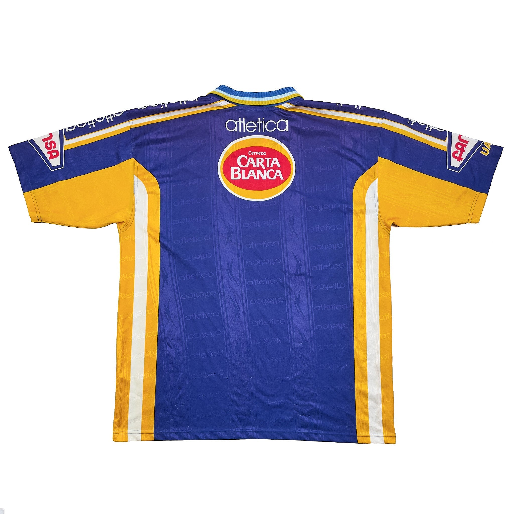 Buy 1999/00 Tigres UANL Home Shirt (XL) Atletica ~ Free worldwide shipping ~ Authentic Vintage Football Shirts from Cult Kits