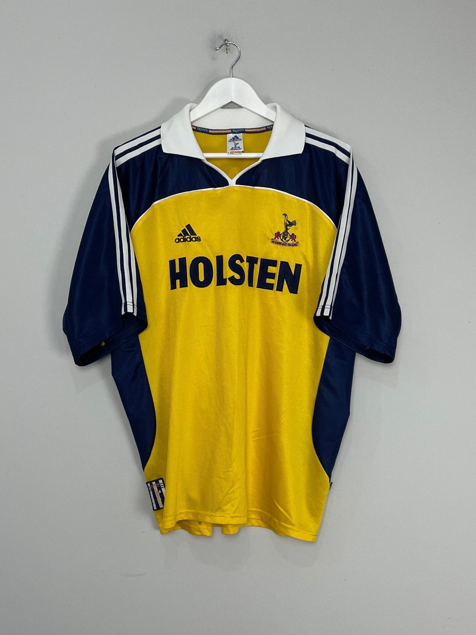 Shop 1999/00 TOTTENHAM PERRY #6 AWAY SHIRT (XL) ADIDAS, classic football shirts, vintage football shirts & retro soccer jerseys at Cult Kits
