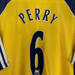 Shop 1999/00 TOTTENHAM PERRY #6 AWAY SHIRT (XL) ADIDAS, classic football shirts, vintage football shirts & retro soccer jerseys at Cult Kits