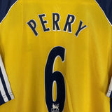 Shop 1999/00 TOTTENHAM PERRY #6 AWAY SHIRT (XL) ADIDAS, classic football shirts, vintage football shirts & retro soccer jerseys at Cult Kits