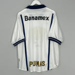 Shop 1999/00 UNAM PUMAS AWAY SHIRT (L) NIKE, classic football shirts, vintage football shirts & retro soccer jerseys at Cult Kits