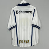 Shop 1999/00 UNAM PUMAS AWAY SHIRT (L) NIKE, classic football shirts, vintage football shirts & retro soccer jerseys at Cult Kits