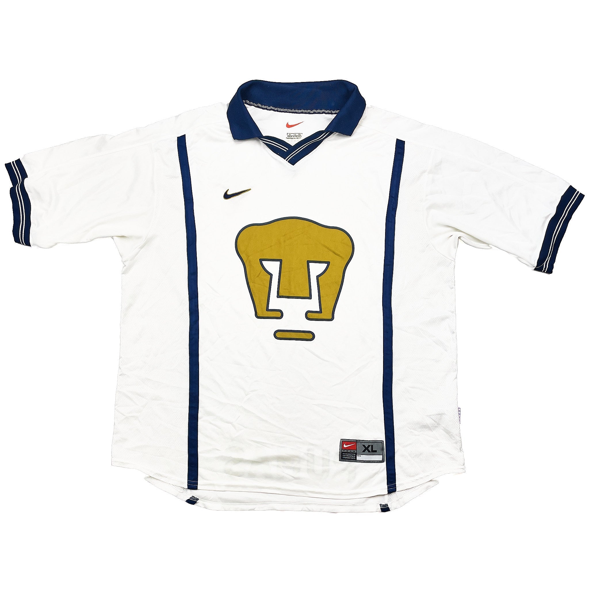 Buy 1999/00 Unam Pumas Away Shirt (XL) Nike ~ Free worldwide shipping available ~ Authentic Vintage Football Shirts from Cult Kits
