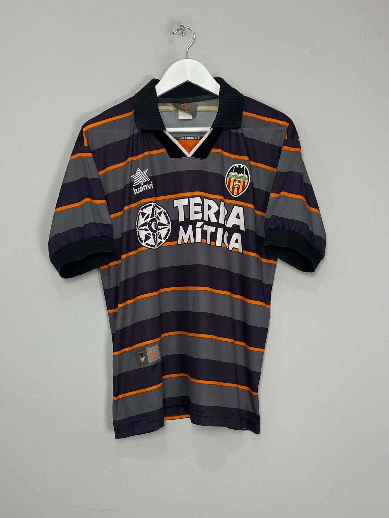 Shop 1999/00 VALENCIA THIRD SHIRT (M) LUANVI, classic football shirts, vintage football shirts & retro soccer jerseys at Cult Kits
