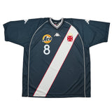 Buy 1999/00 Vasco Da Gama Juninho 8 Home Shirt (XL) Kappa ~ Free worldwide shipping available ~ Authentic Vintage Football Shirts from Cult Kits