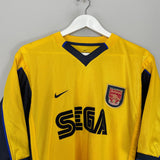 Shop 1999/01 ARSENAL AWAY SHIRT (L) NIKE, classic football shirts, vintage football shirts & retro soccer jerseys at Cult Kits