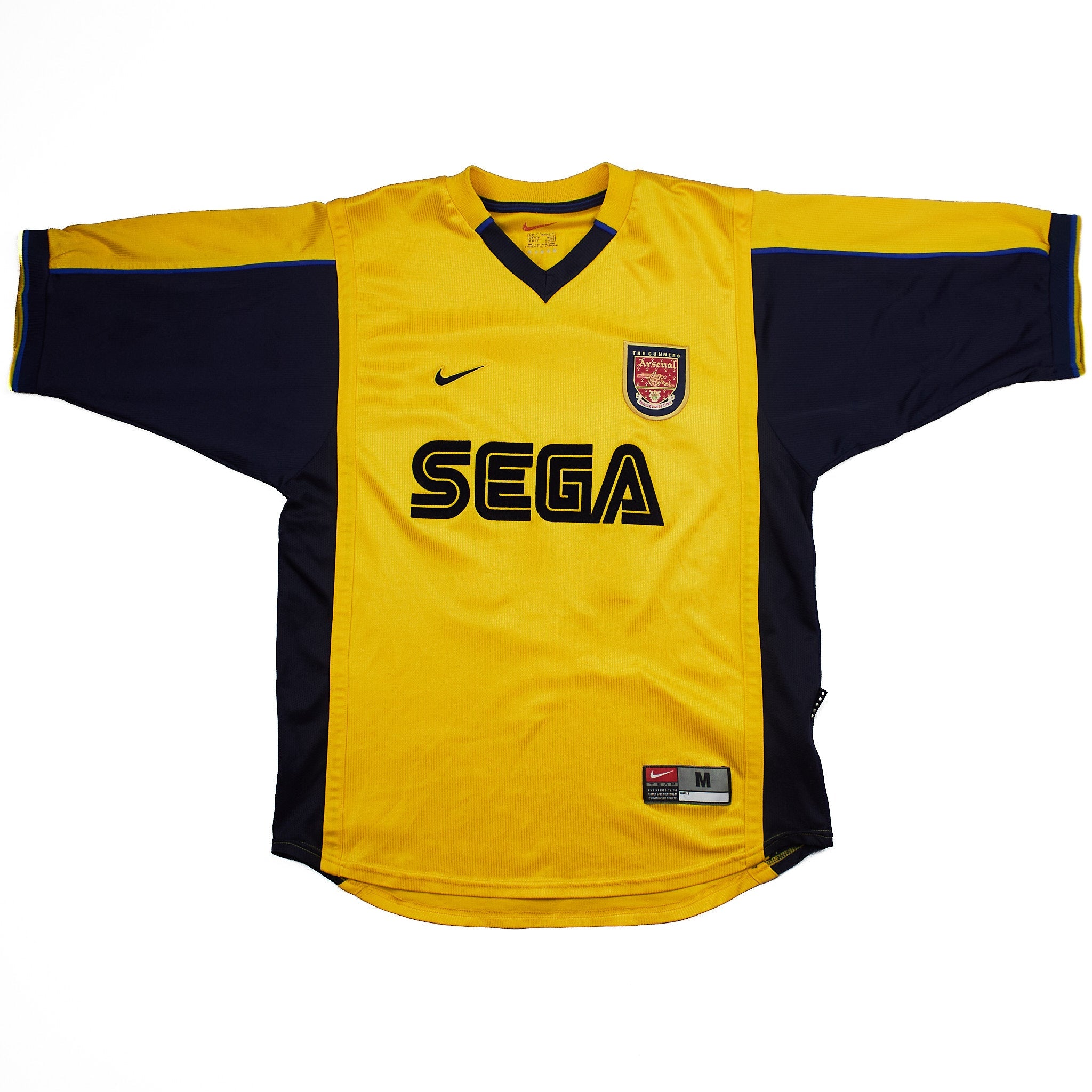 Buy 1999/01 Arsenal Henry 14 Away Shirt (M) Nike ~ Free worldwide shipping ~ Authentic Vintage Football Shirts from Cult Kits