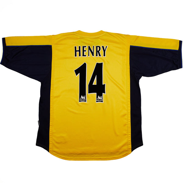 1999/01 Arsenal Henry #14 Away Shirt (XL) Nike – Cult Kits