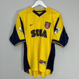 Shop 1999/01 ARSENAL SILVINHO #16 AWAY SHIRT (M) NIKE, classic football shirts, vintage football shirts & retro soccer jerseys at Cult Kits